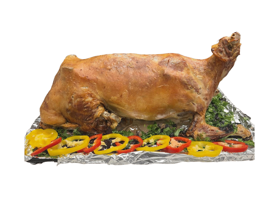 Bütöv quzu plov ilə (sifarişlə)