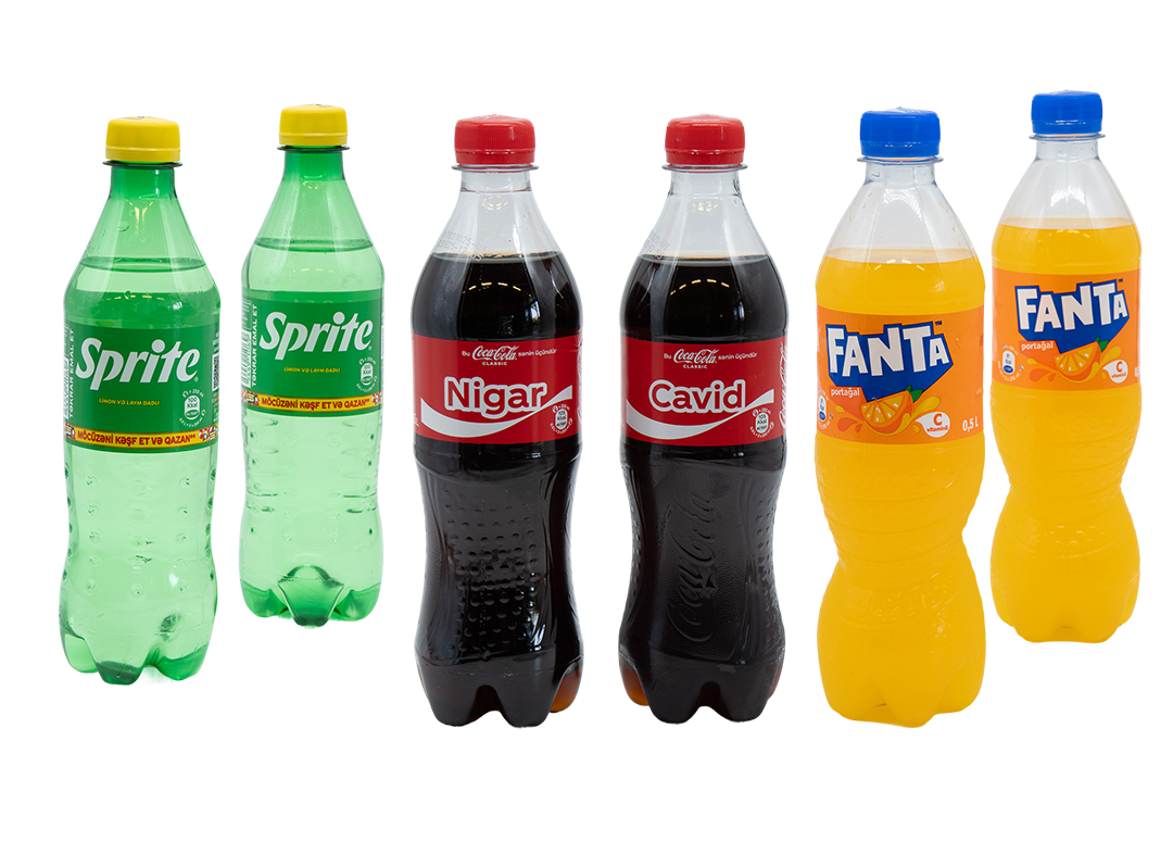 Coca-cola/Fanta/Sprite 0.5L
